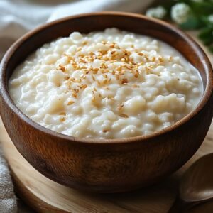Riz au lait à la vanille